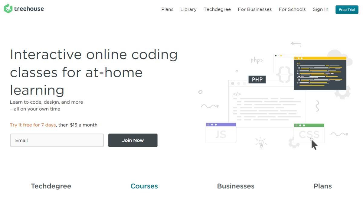 treehouse online learning platform