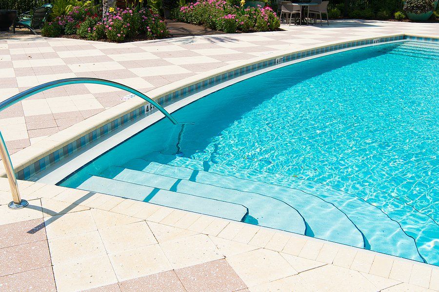 newly renovate swimming pool