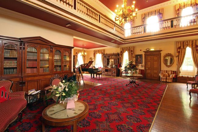 The Great Hall at Nunthorpe Hall featuring period architecture and elegant furnishings