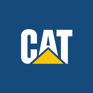The cat logo is on a blue background