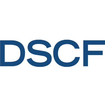 Dark blue DSCF text on white background.