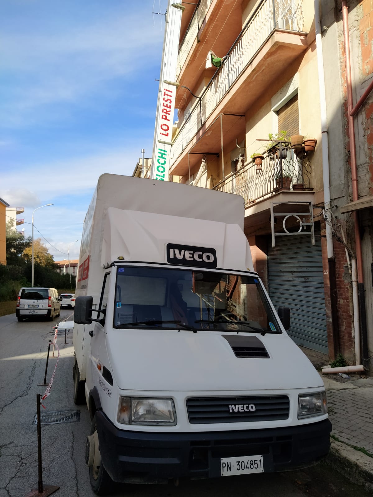 furgone per trasloco