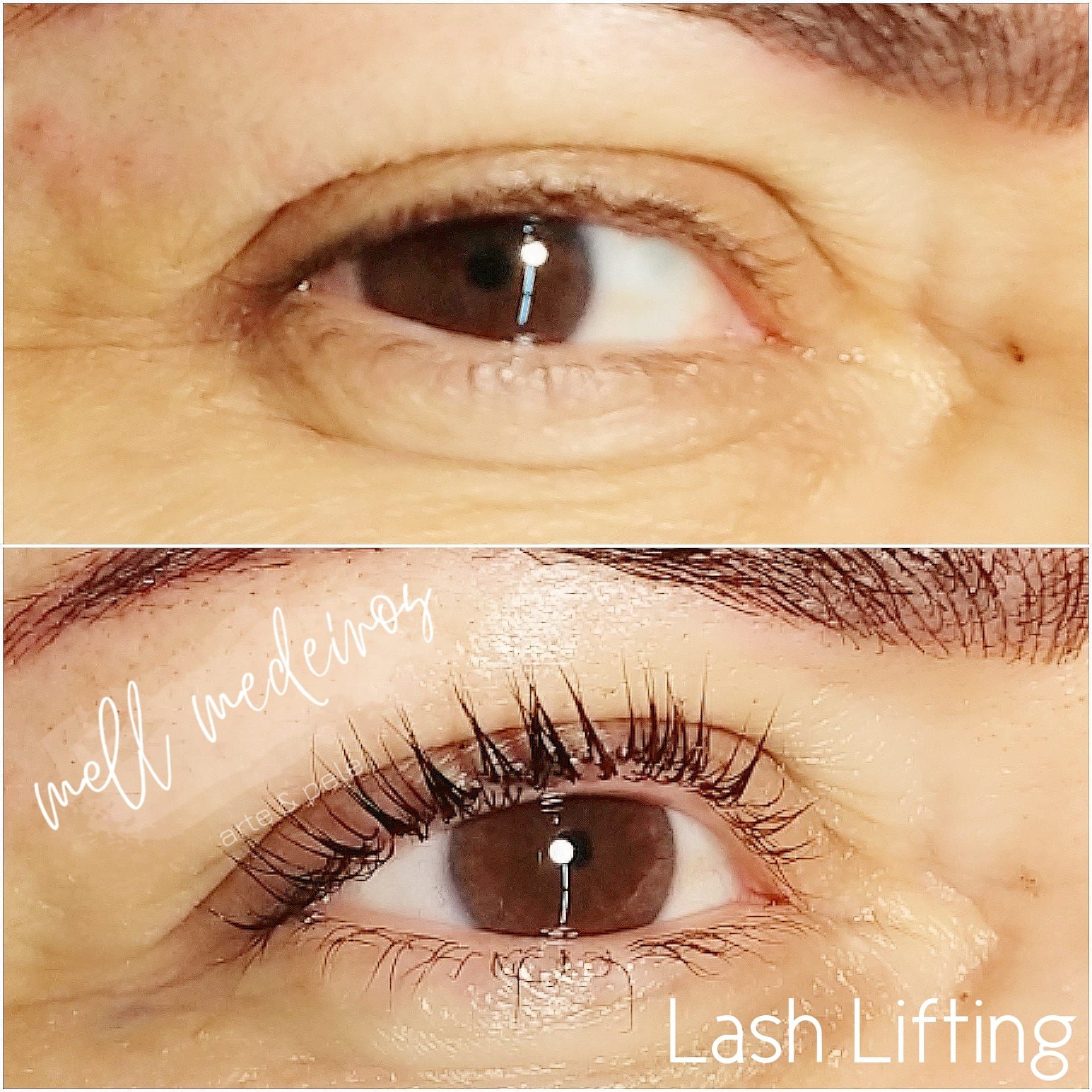 Rehaussement des Cils (Lash Lifting) - Melissa Medeiros - Mell Medeiros