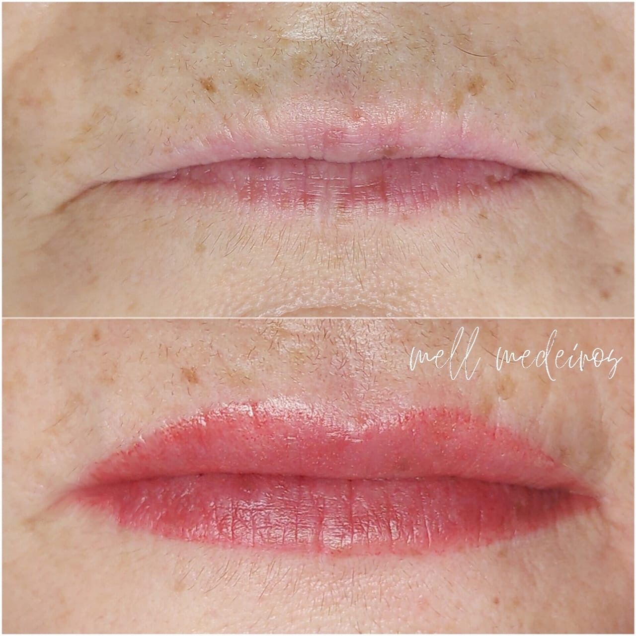 Micropigmentation des Lèvres (Lip Blush) - Melissa Medeiros - Mell Medeiros