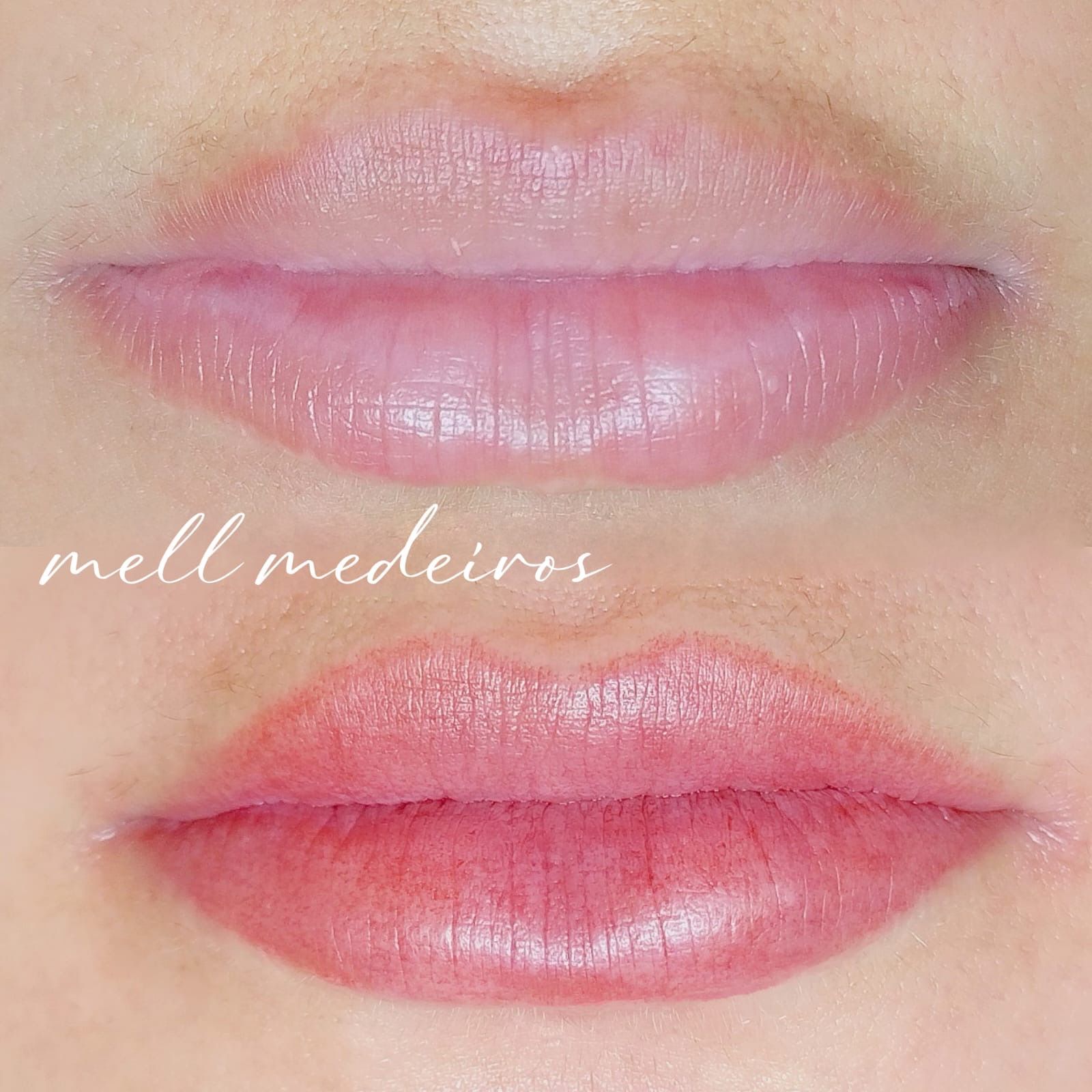 Micropigmentation des Lèvres (Lip Blush) - Melissa Medeiros - Mell Medeiros