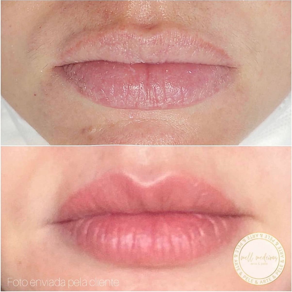 Micropigmentation des Lèvres (Lip Blush) - Melissa Medeiros - Mell Medeiros