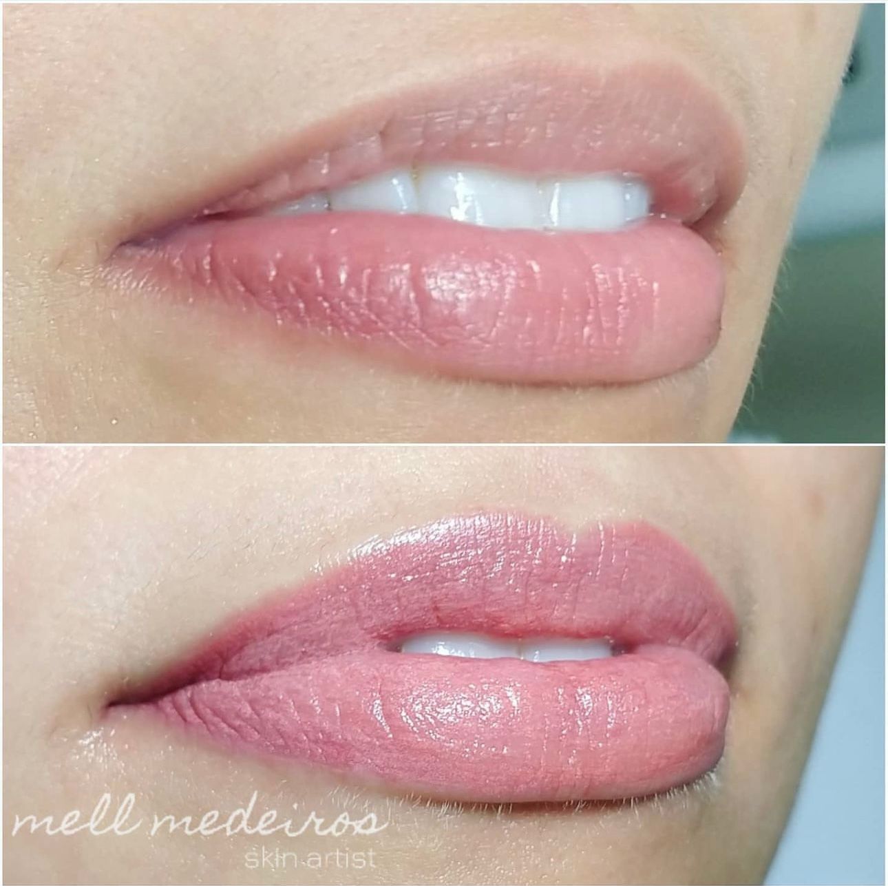 Micropigmentation des Lèvres (Lip Blush) - Melissa Medeiros - Mell Medeiros