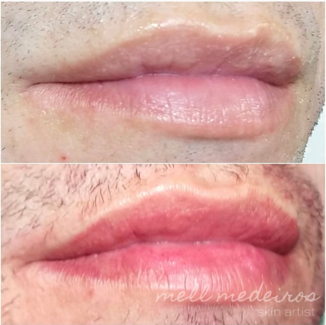 Micropigmentation des Lèvres pour Hommes  - Melissa Medeiros - Mell Medeiros 