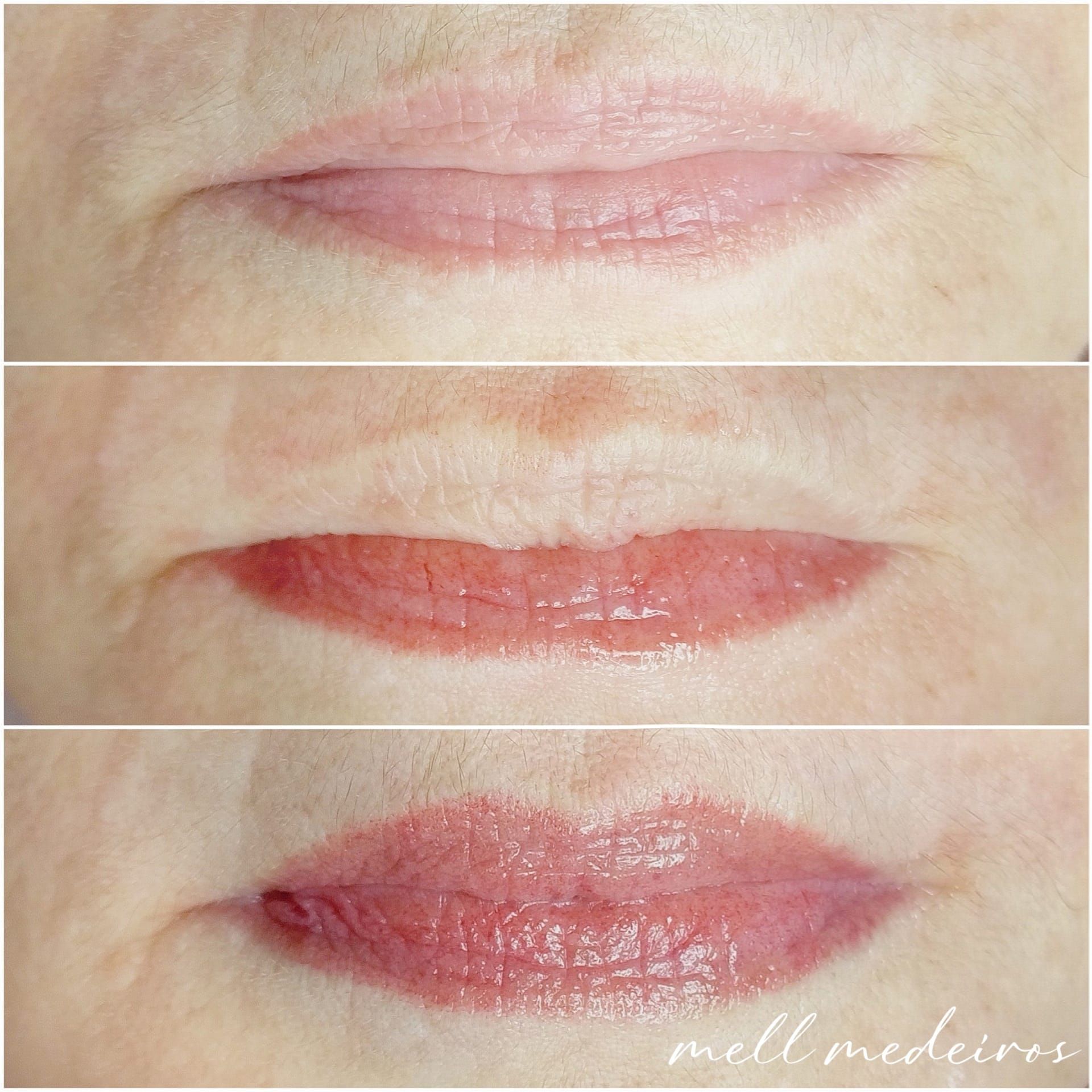 Micropigmentation des Lèvres (Lip Blush) - Melissa Medeiros - Mell Medeiros