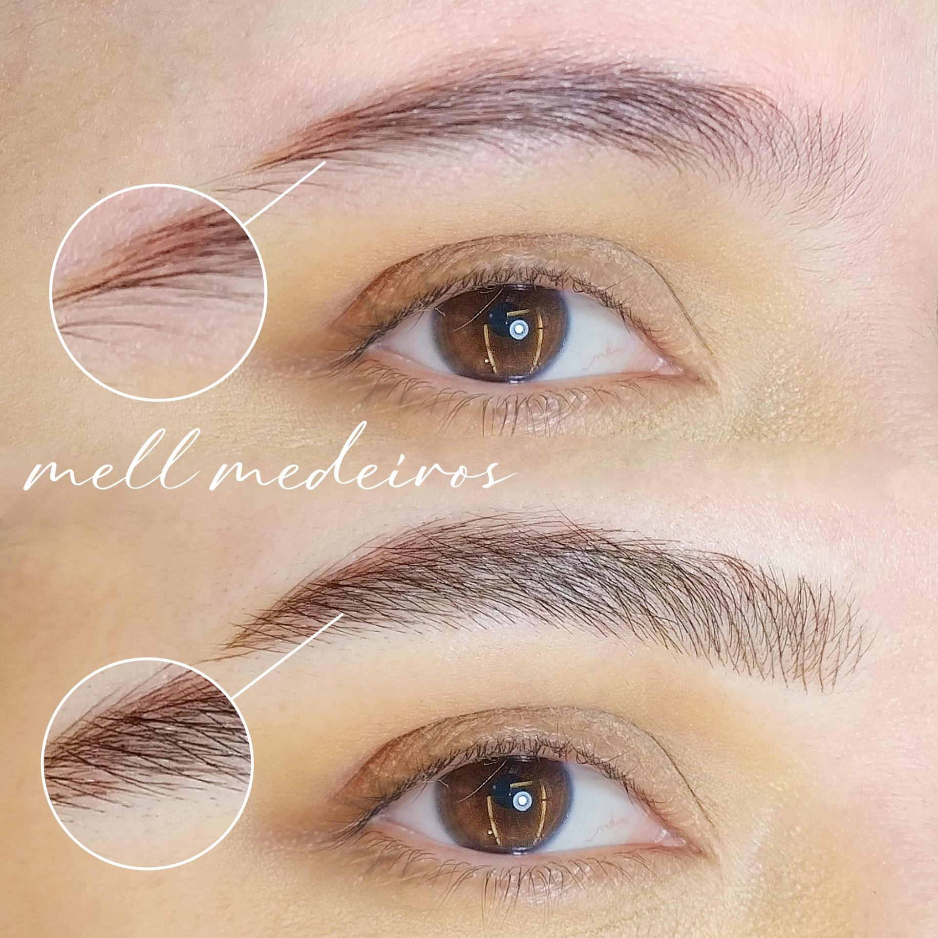 Nanoblading - Melissa Medeiros - Mell Medeiros