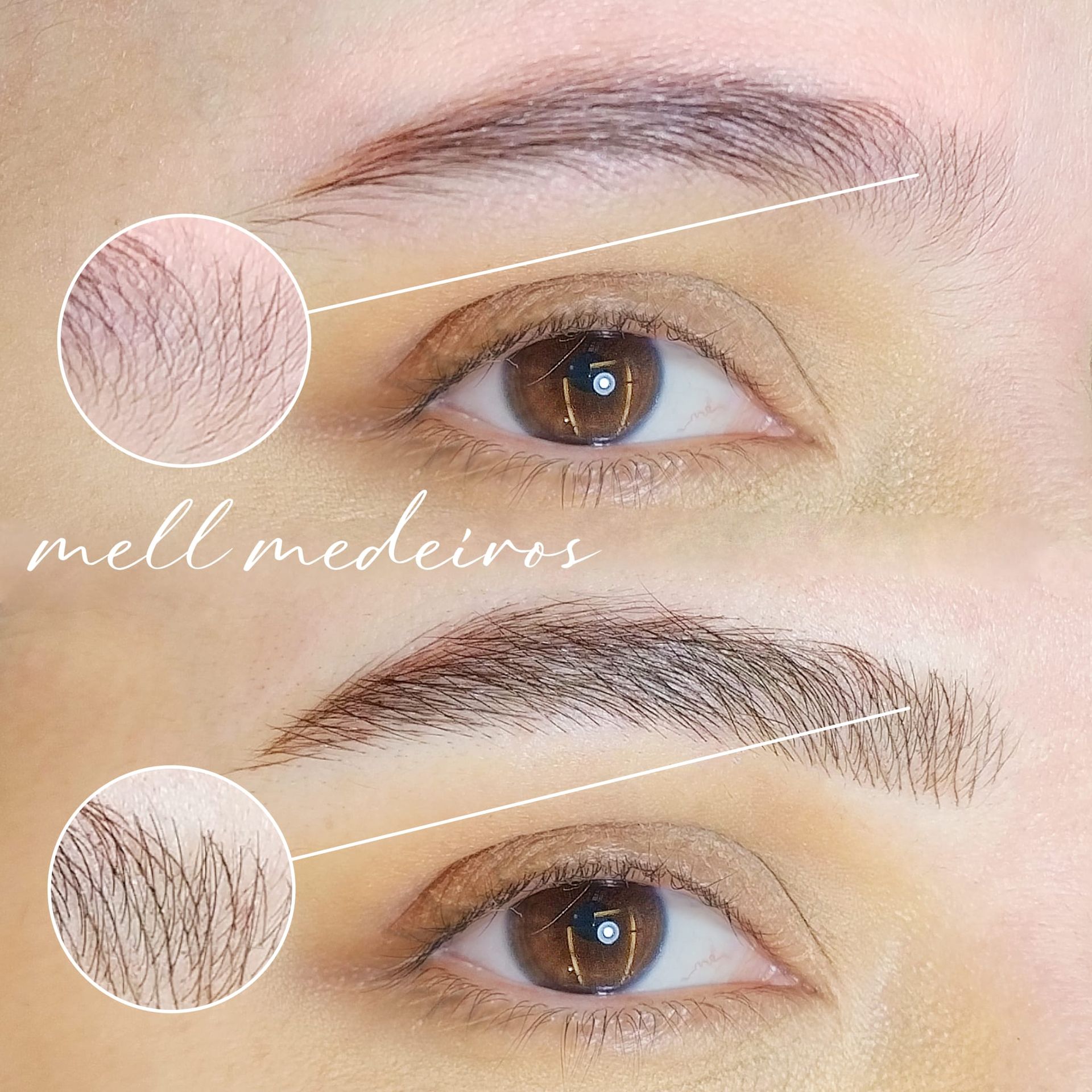 Nanoblading - Melissa Medeiros - Mell Medeiros