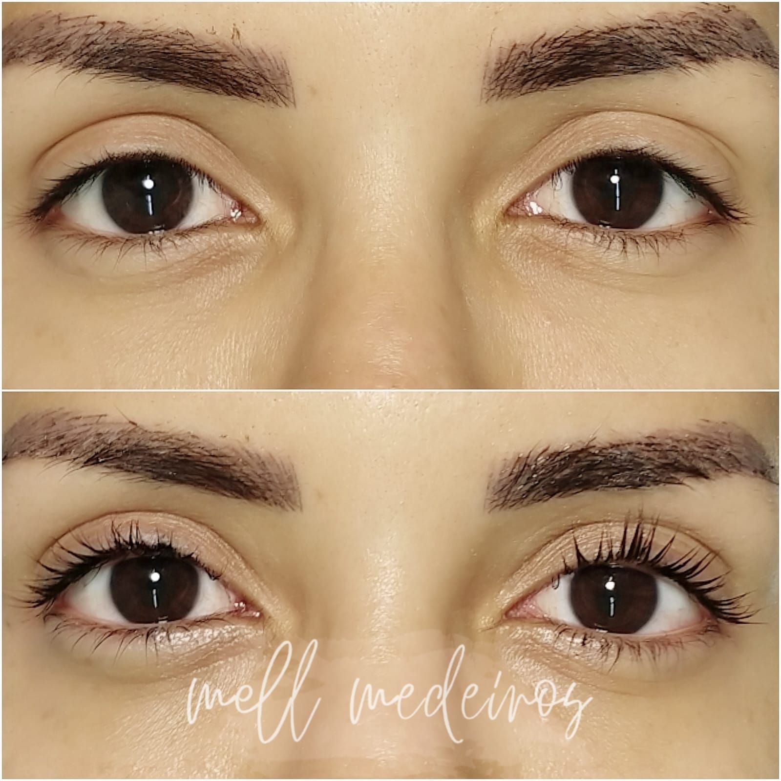 Rehaussement des Cils (Lash Lifting) - Melissa Medeiros - Mell Medeiros