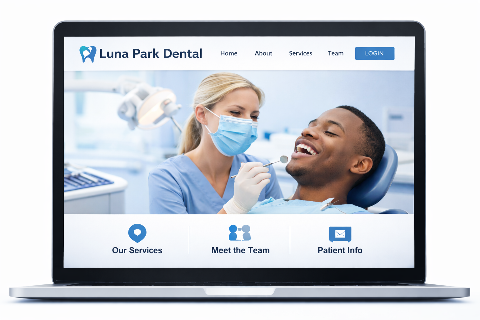 dental web design services