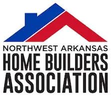 The logo for the northwest arkansas home builders association