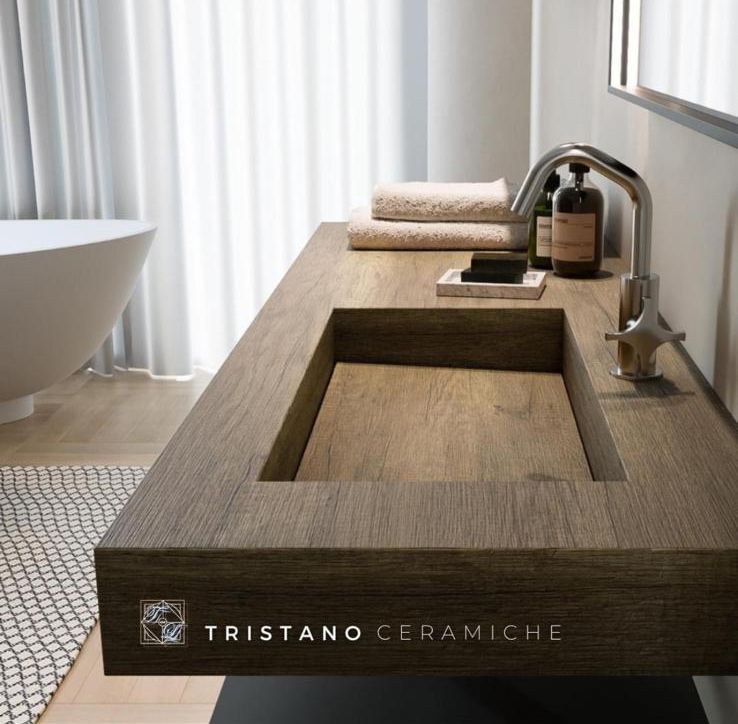 sanitari effetto legno