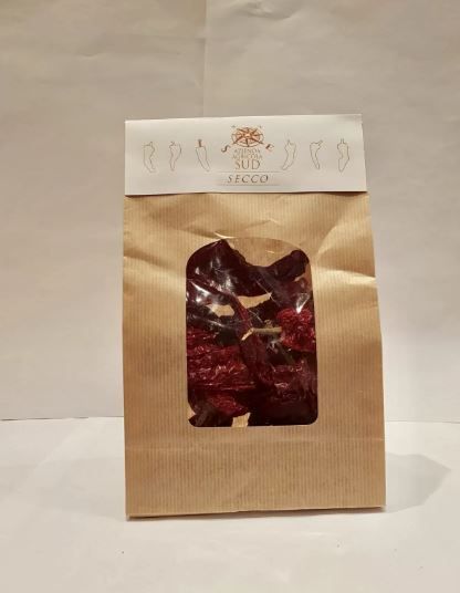 Peperone secco confezionato