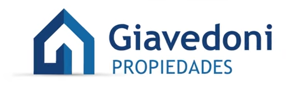 Logotipo de empresa Giavedoni Propiedades.