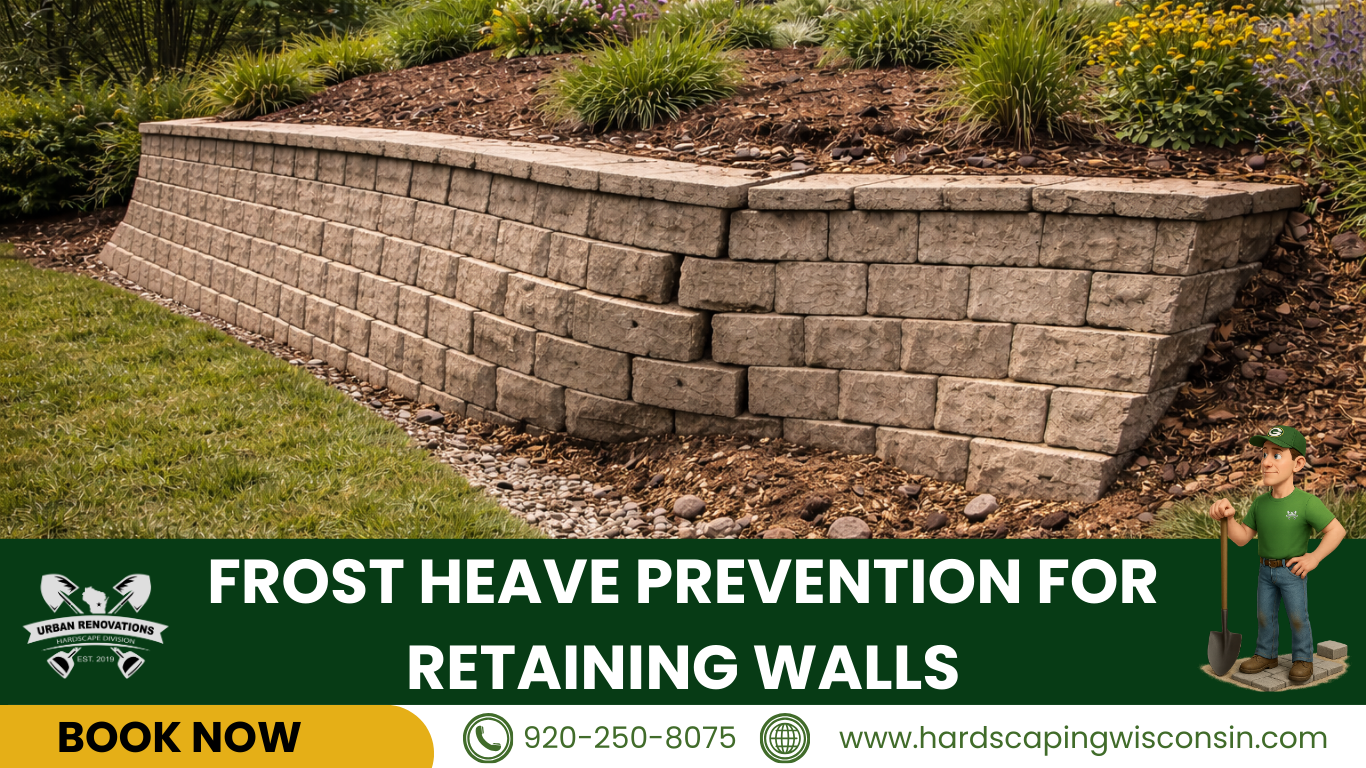 Frost Heave Prevention for Retaining Walls in Appleton, WI