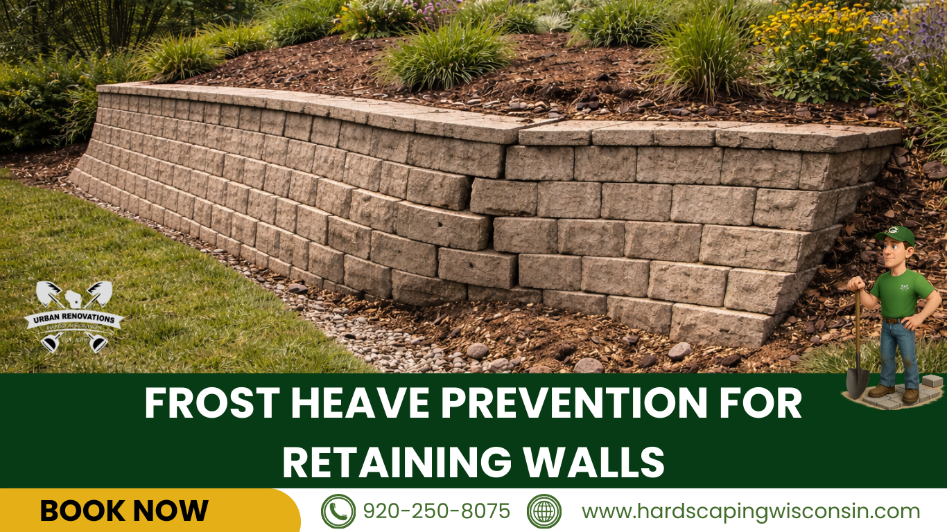 Frost Heave Prevention for Retaining Walls in Appleton, WI