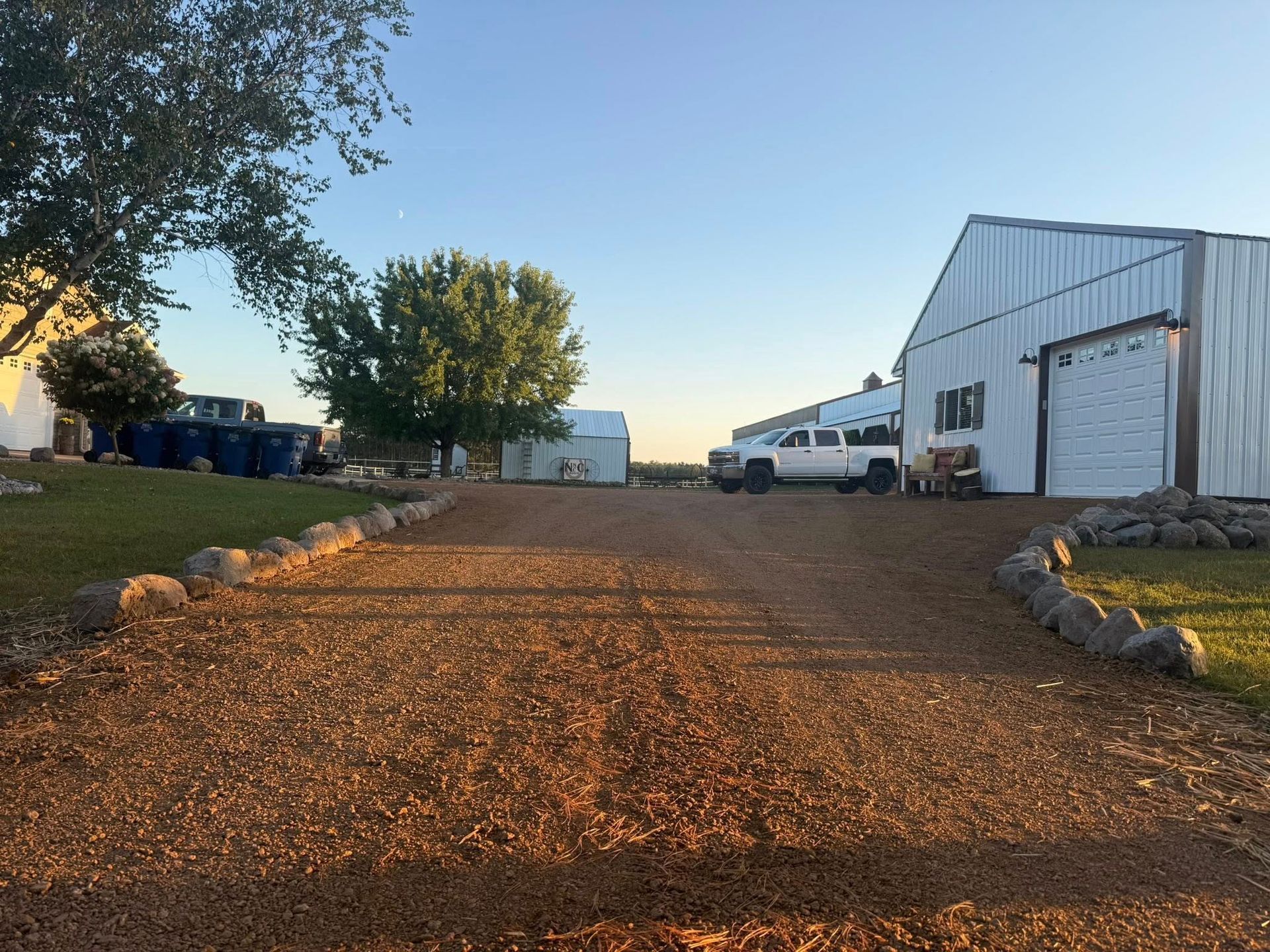 gravel driveway installation