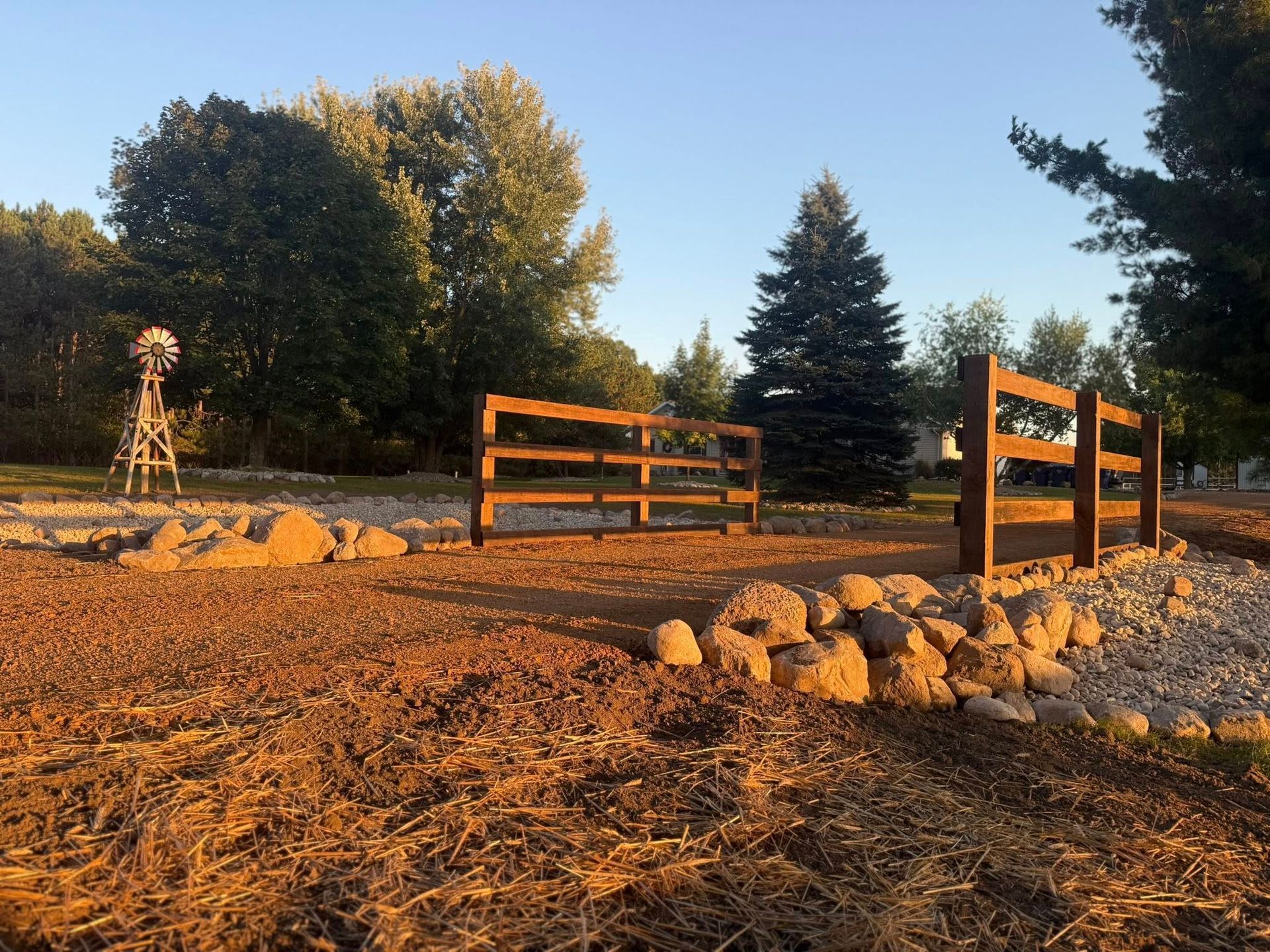 gravel driveway installation