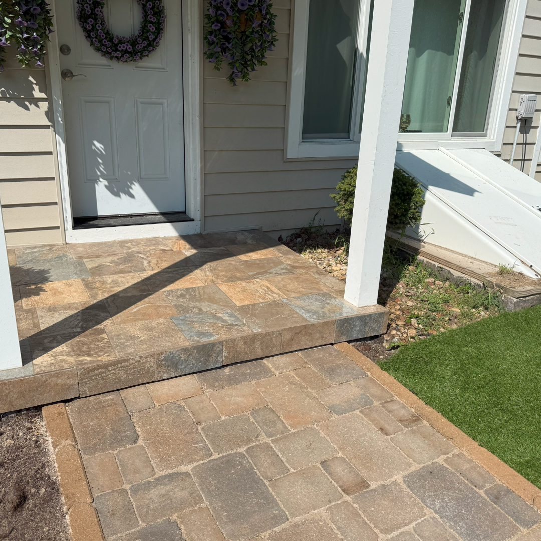 paver installation project