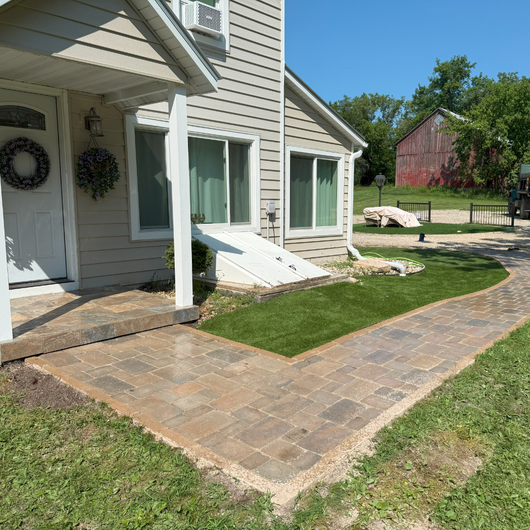 paver installation project