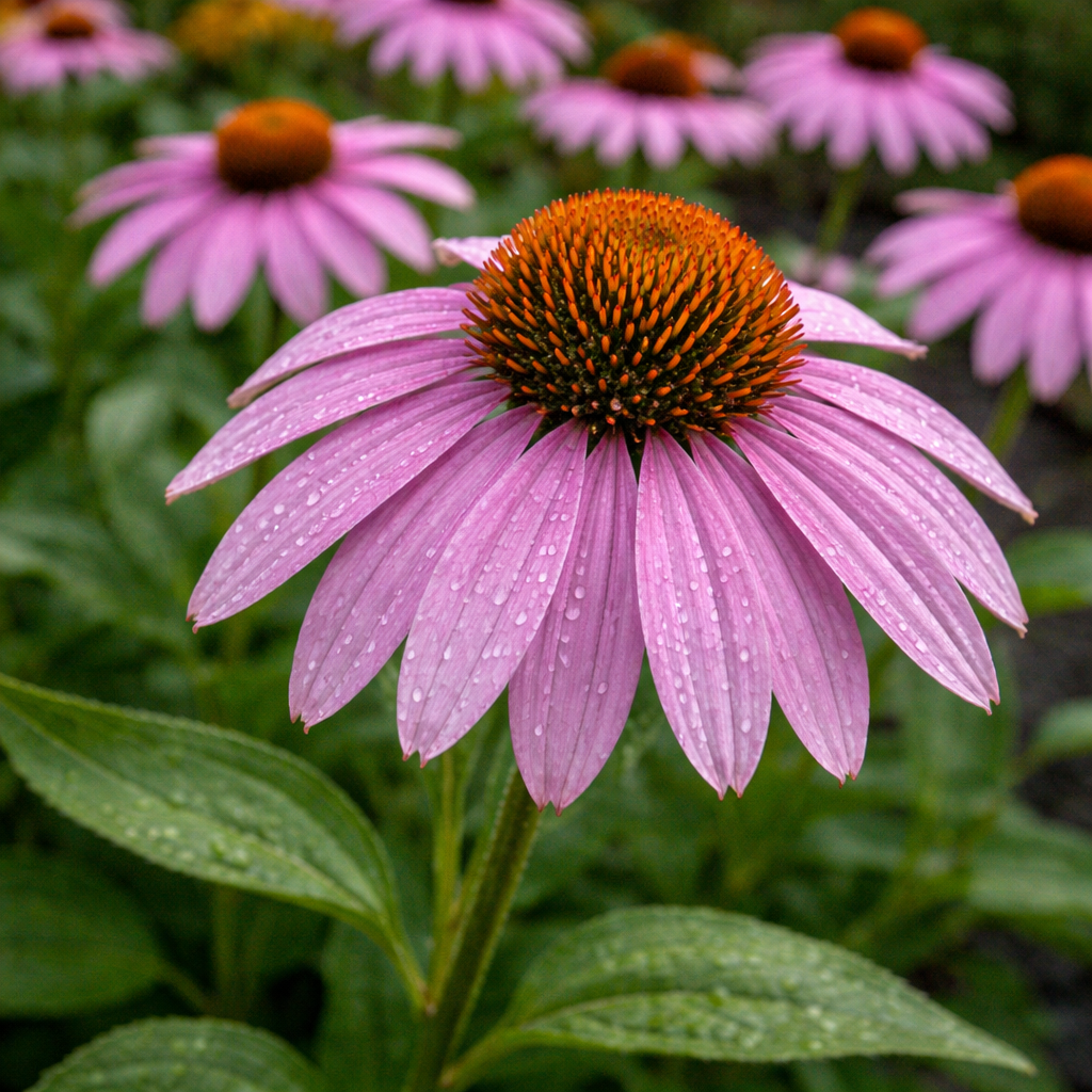 purple cone flower