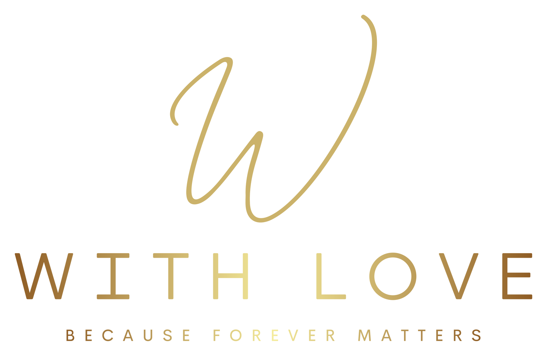 Truly Yours, a script font in gold.