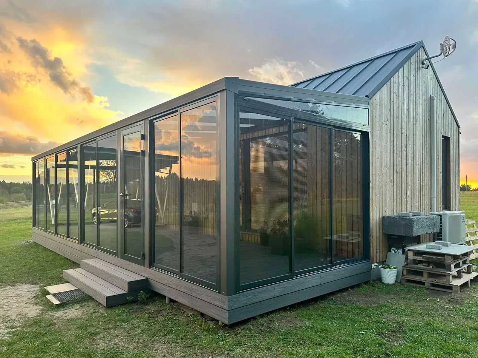 Įstiklintos stoginės