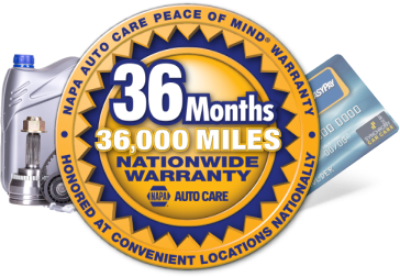 36 Months Warranty Logo | Brady's Auto Repair and Diesel