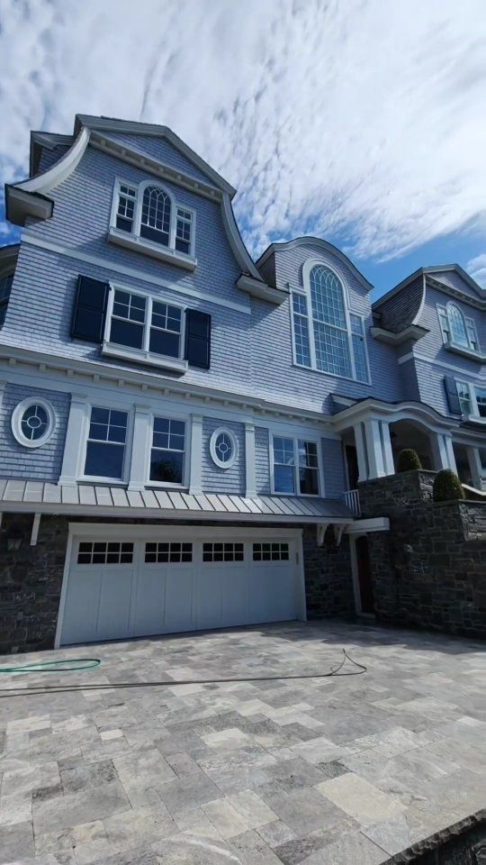 A Large House with A Garage and A Lot of Windows | Edgewater Park, Nj | East Coast Custom