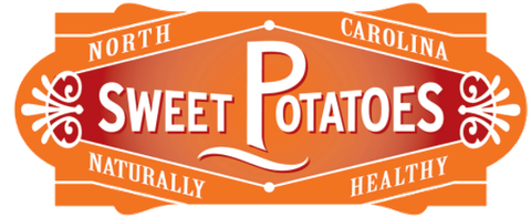 A logo for sweet potatoes in north carolina