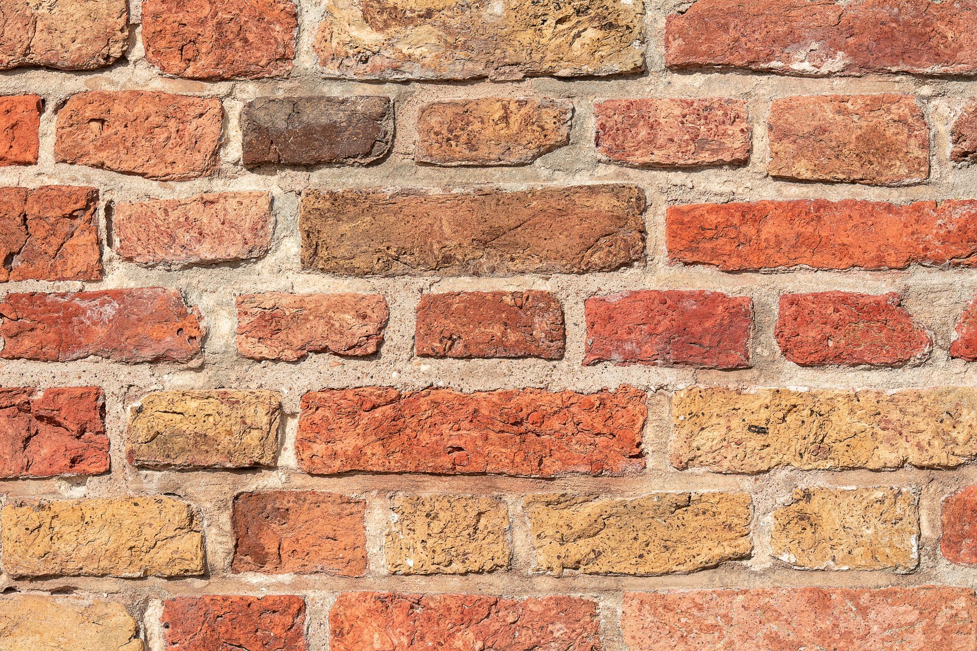 brick wall needing a repair