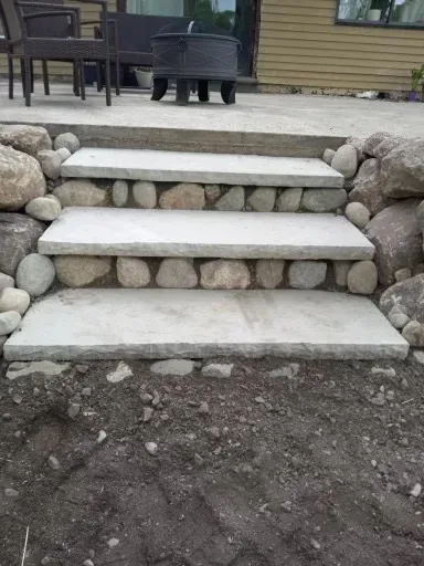 Stone Stairs — Livonia, MI — Nate's Family Tree Service