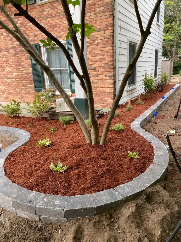A Tree With Mulch — Livonia, MI — Nate's Family Tree Service