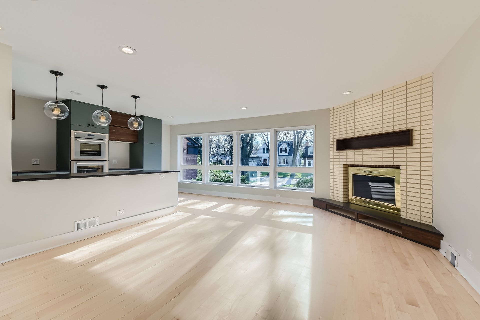 Living space remodeling project