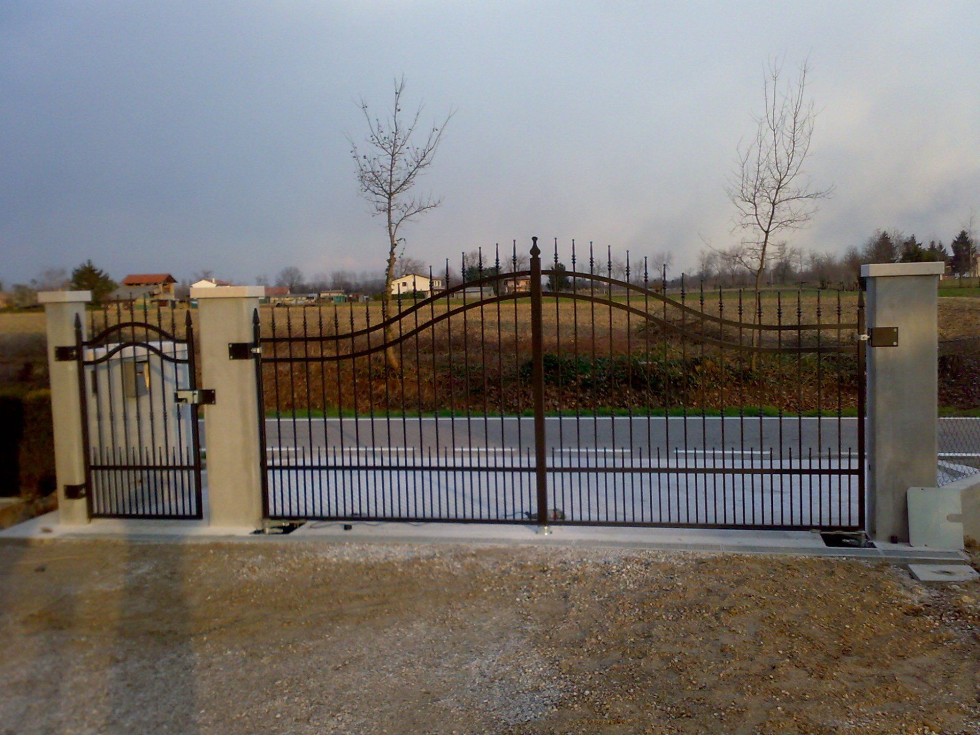 cancelli a Treviso per villa