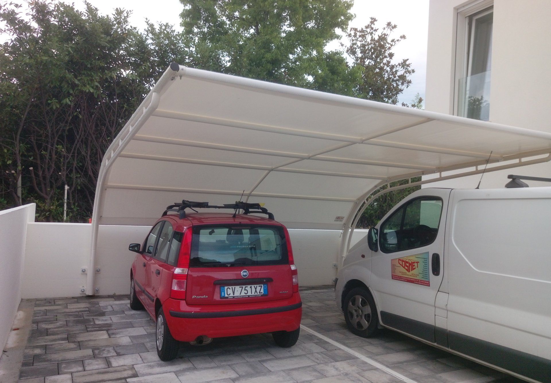 pergole a Treviso par auto