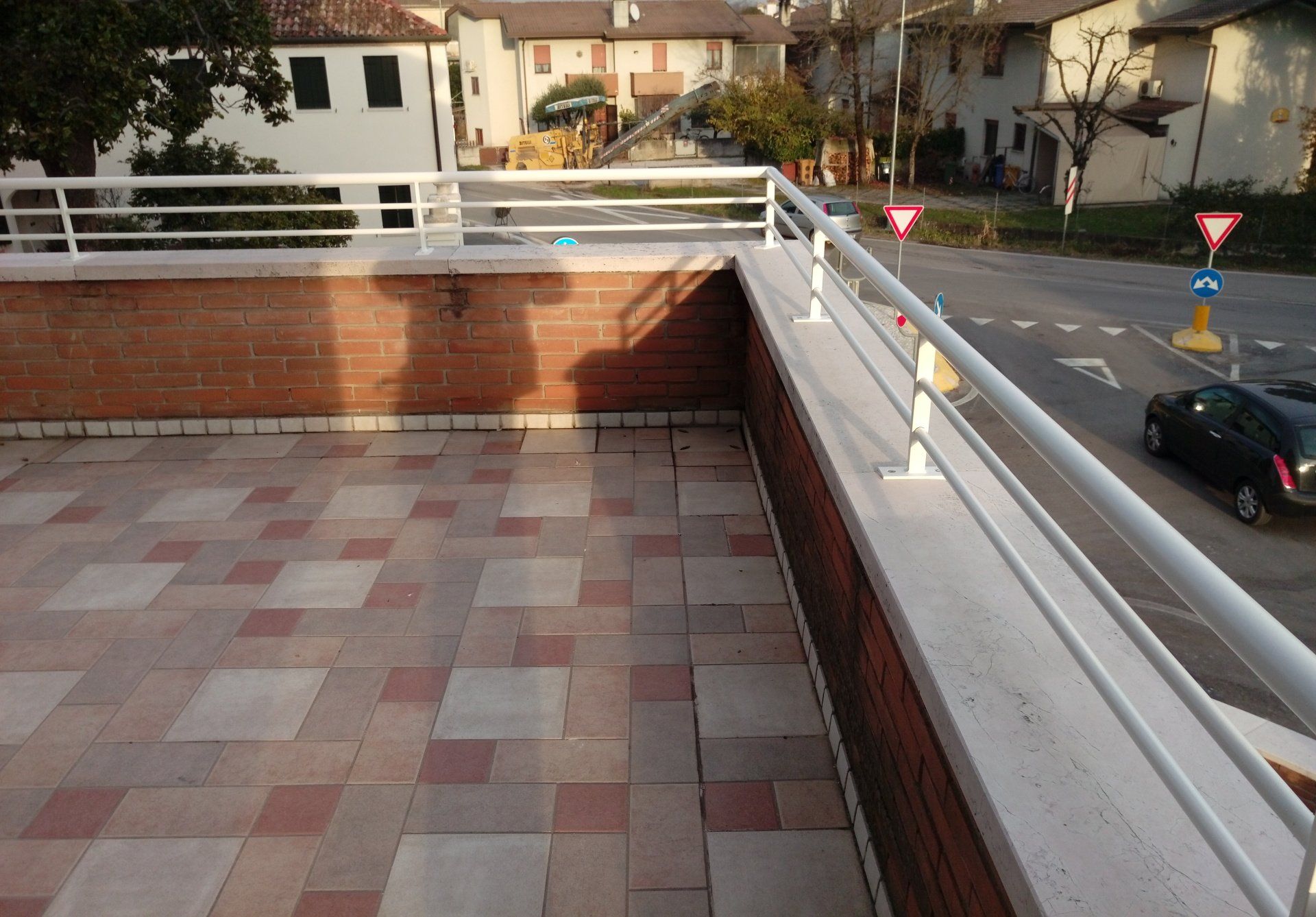 ringhiere a Treviso in metallo