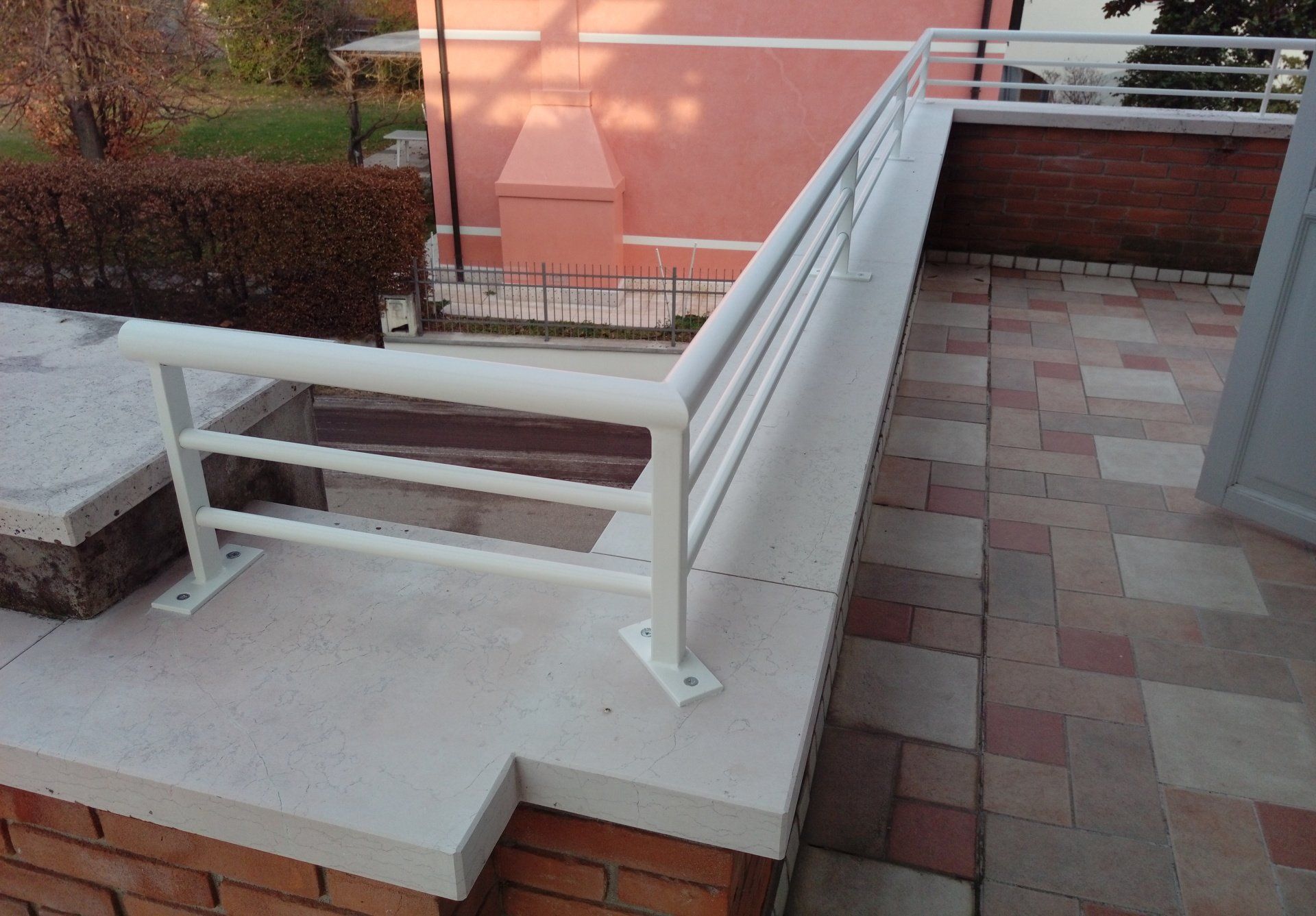 dettaglio ringhiere a Treviso