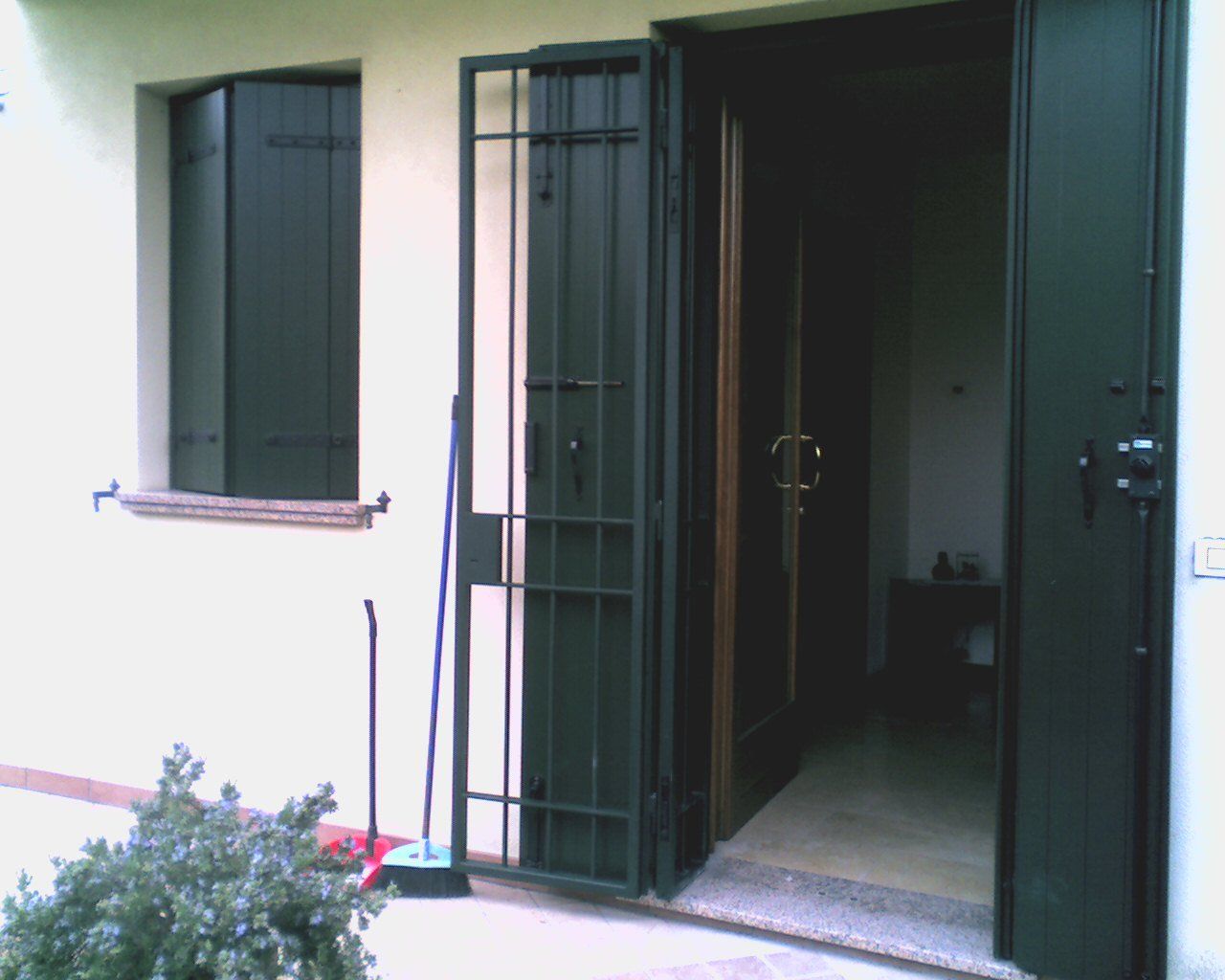 ringhiere a Treviso in acciaio