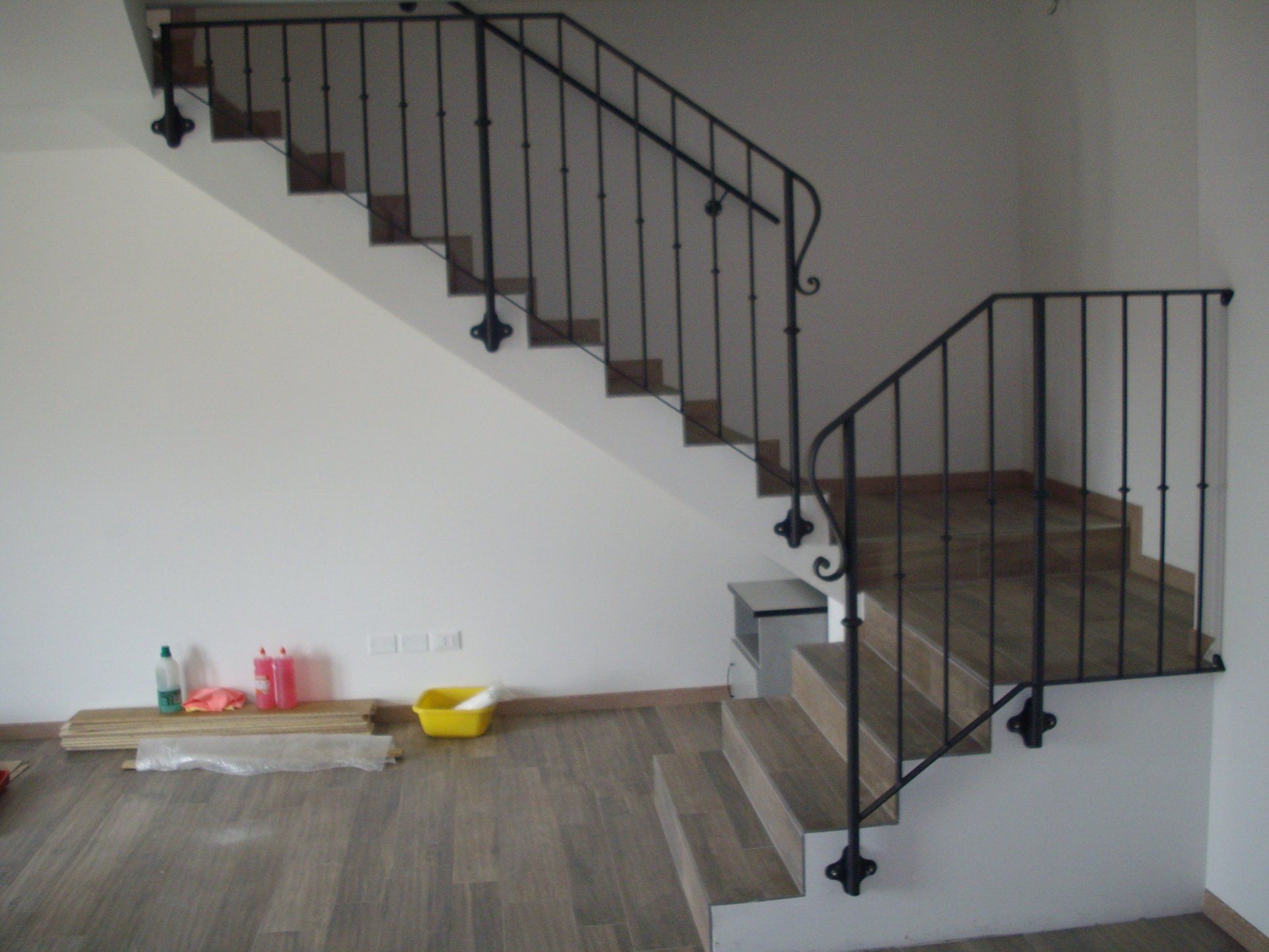 ringhiere a Treviso per scale