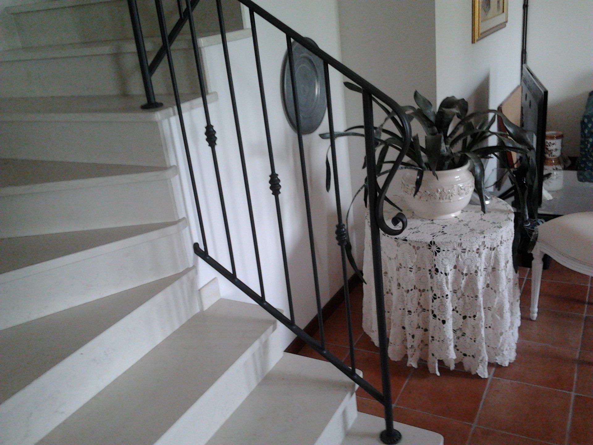 ringhiere a Treviso per scale