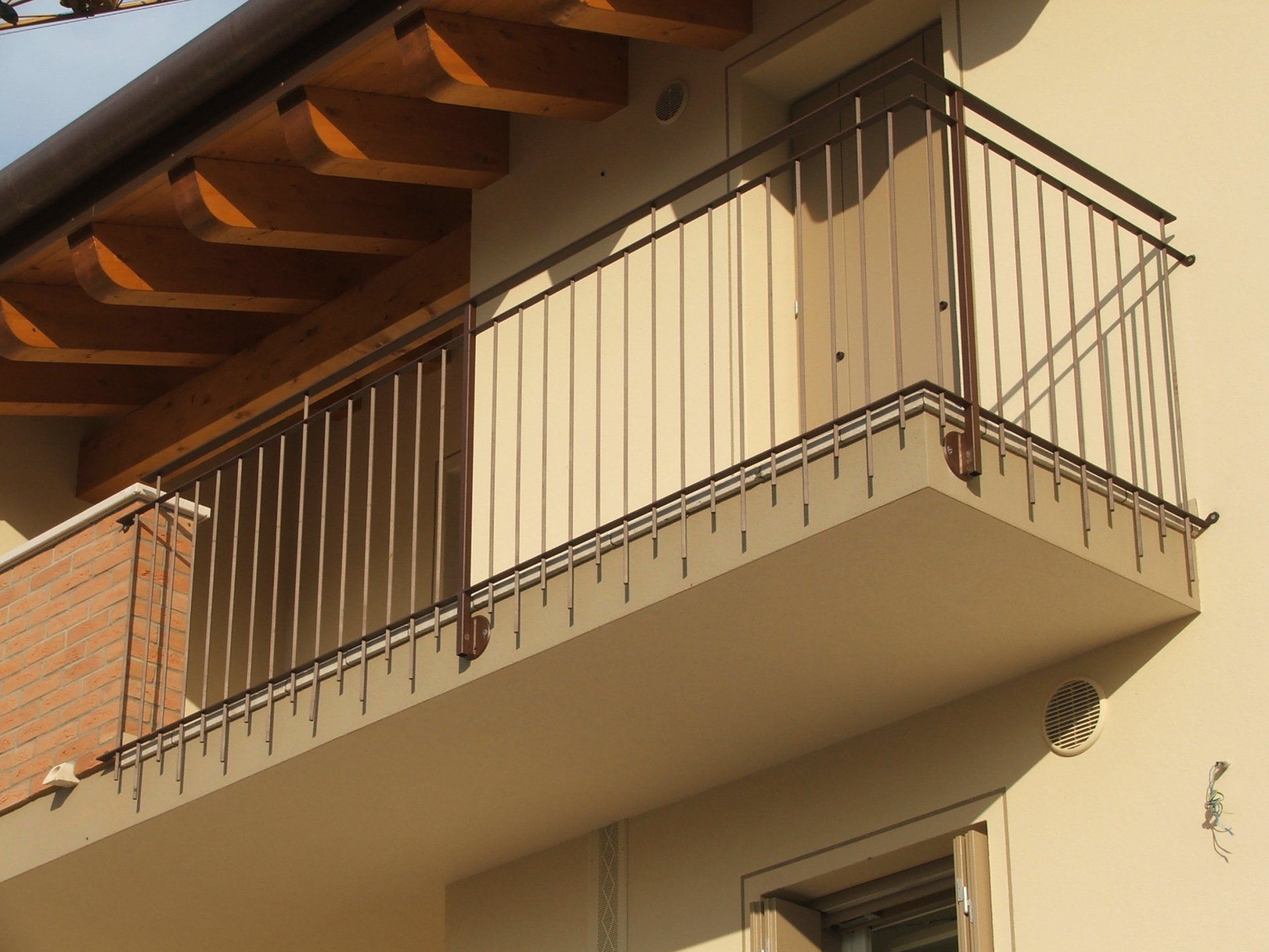 ringhiere a Treviso per terrazzo