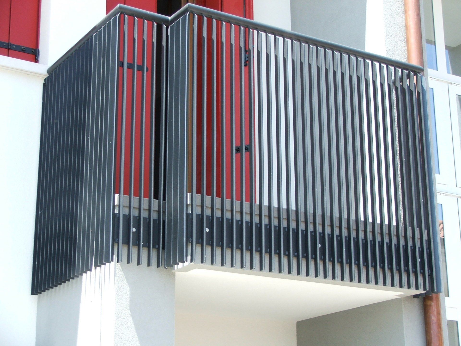 ringhiere a Treviso in ferro battuto