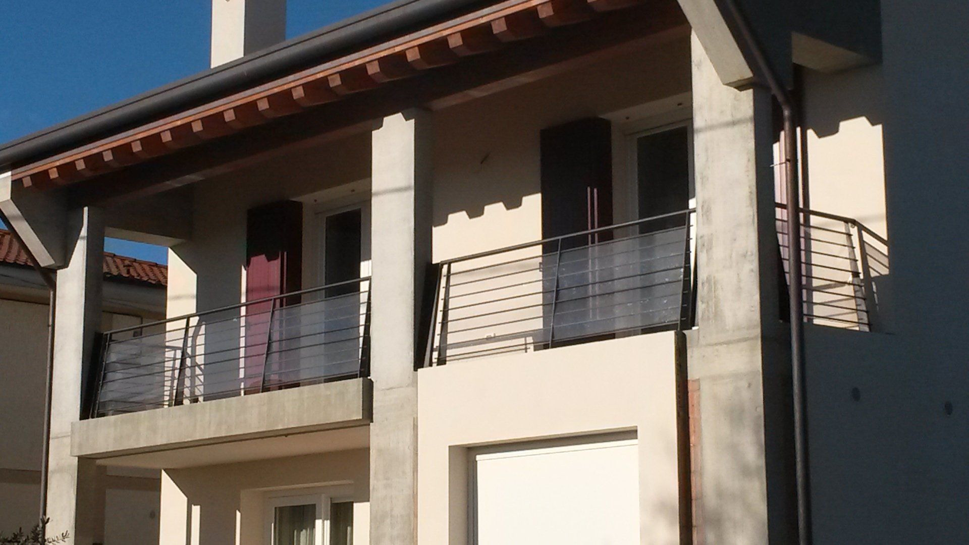 parapetti e ringhiere a Treviso per abitazioni private