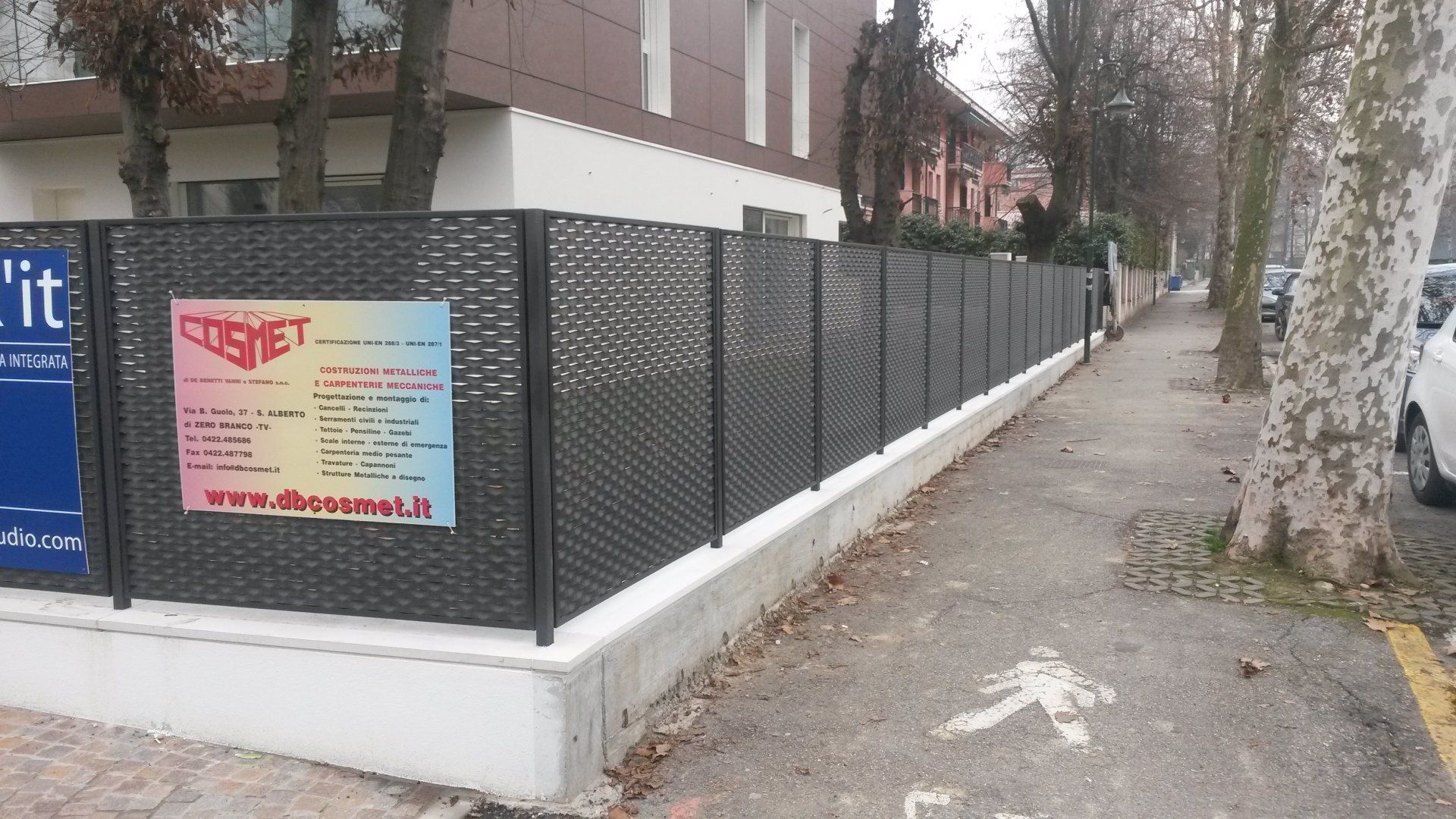 produzione ringhiere e cancelli a Treviso