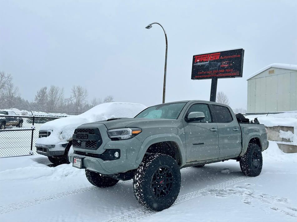 Castlegar, BC Auto Repair Shop Front Sign | Toyotech Automotive Repair