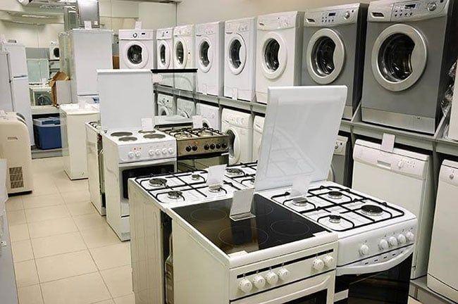 Showroom of Appliances for Sale — Dalzell, SC — Dalzell Appliance Parts Service & Sales